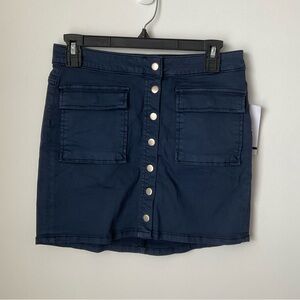 NWT Ashely Mason Blue mini skirt size small